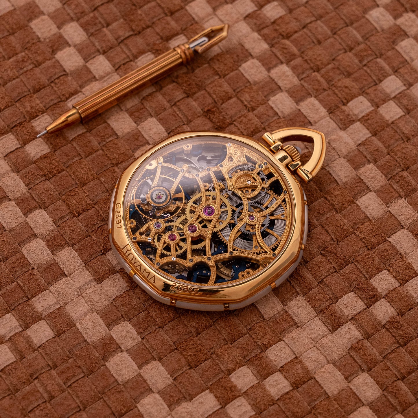 POCKET WATCH GERALD GENTA ROYAMA REFERENCE G2391