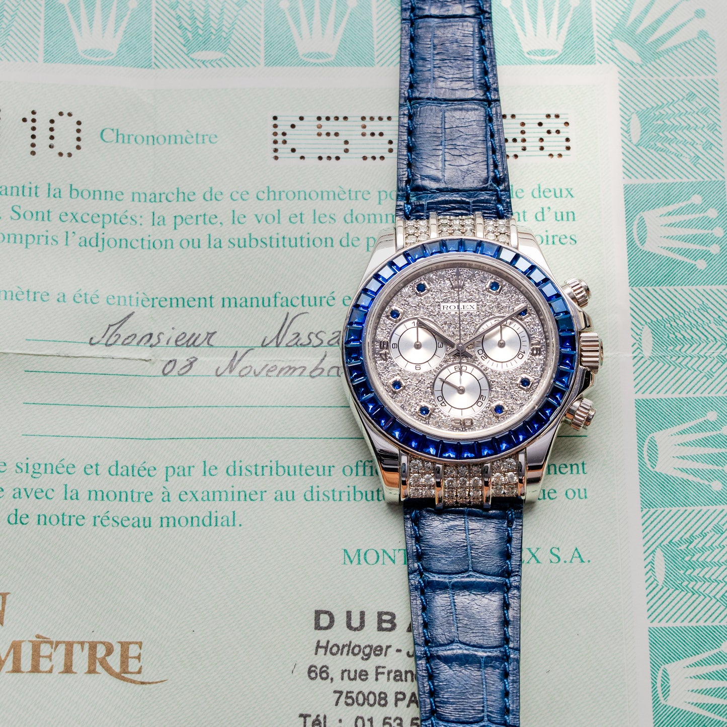 ROLEX COSMOGRAPH DAYTONA REF. 116599 WHITE GOLD 2001's