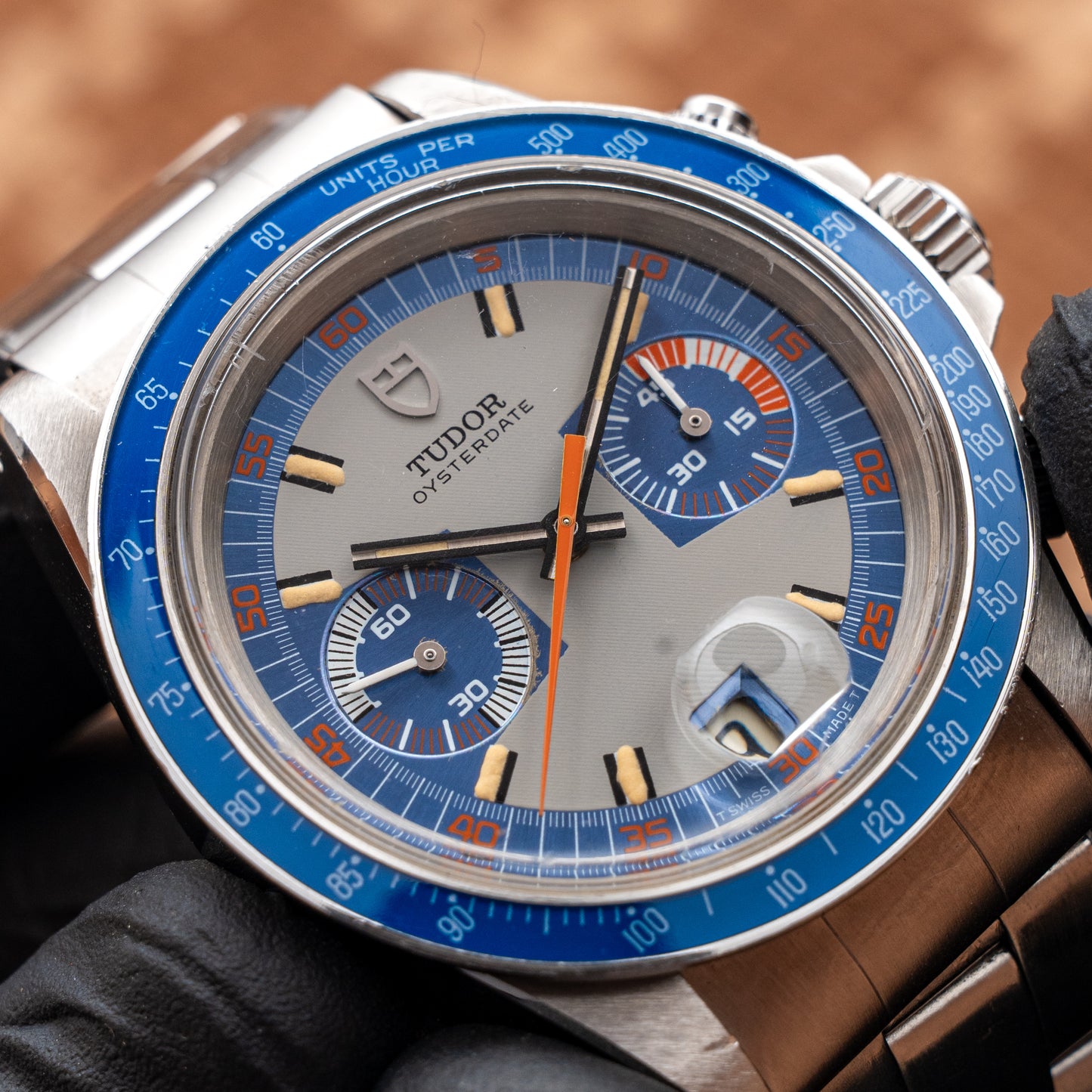 TUDOR OYSTERDATE CHRONOGRAPH MONTECARLO REF. 7149/0 1970S
