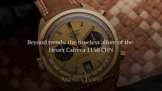 Beyond trends: the timeless allure of the Heuer Carrera 1158 CHN