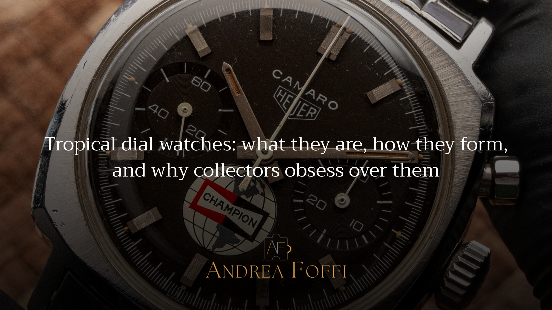 Tropical dial watches: what they are, how they form, and why collector ...