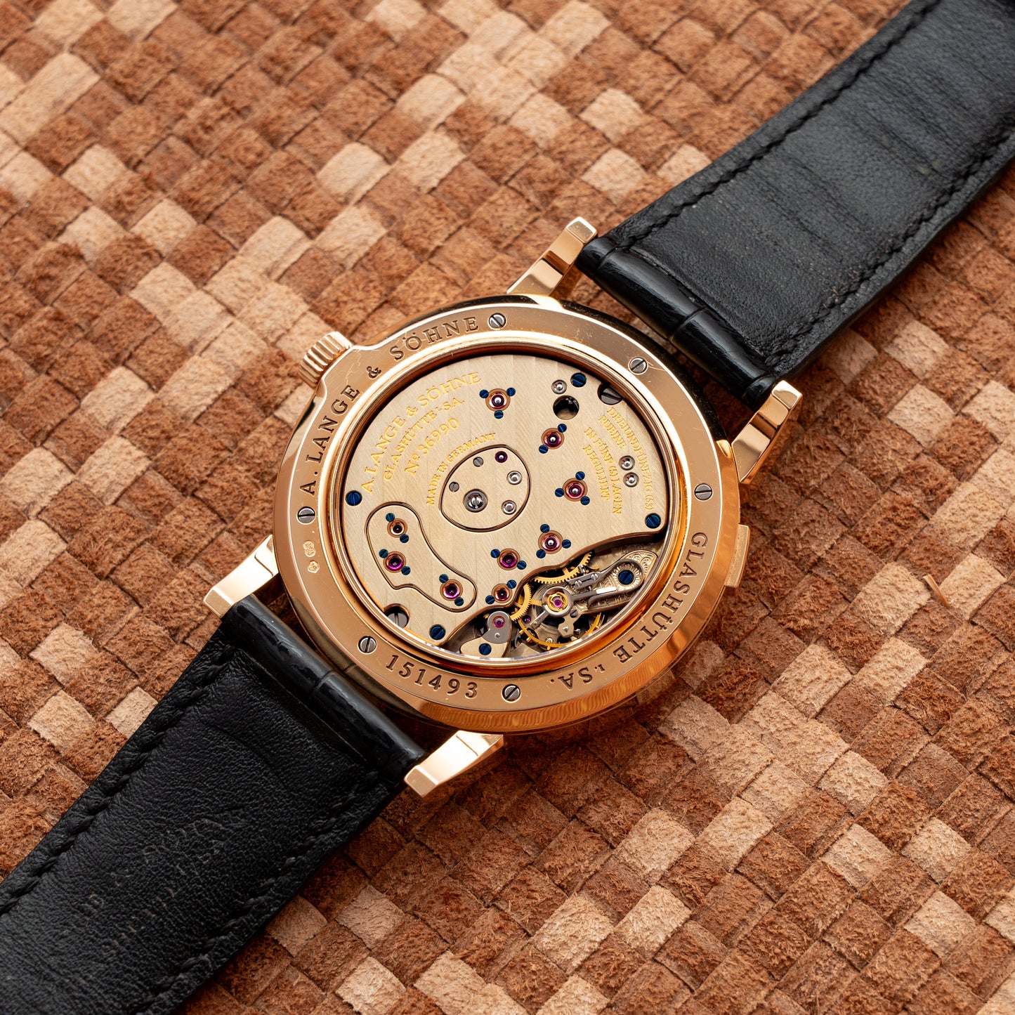 A. LANGE & SÖHNE GRANDE LANGE 1 REF. 115.031