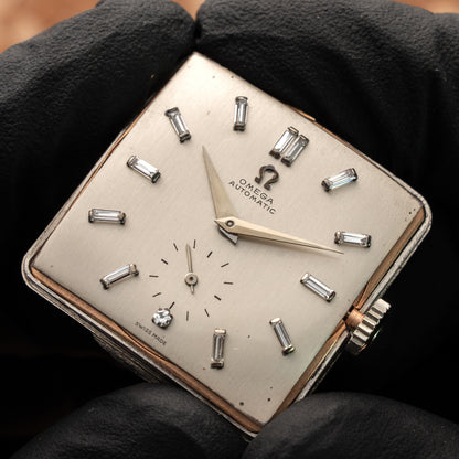 OMEGA “CIOCCOLATONE” PLATINUM REF. 3903 1950's