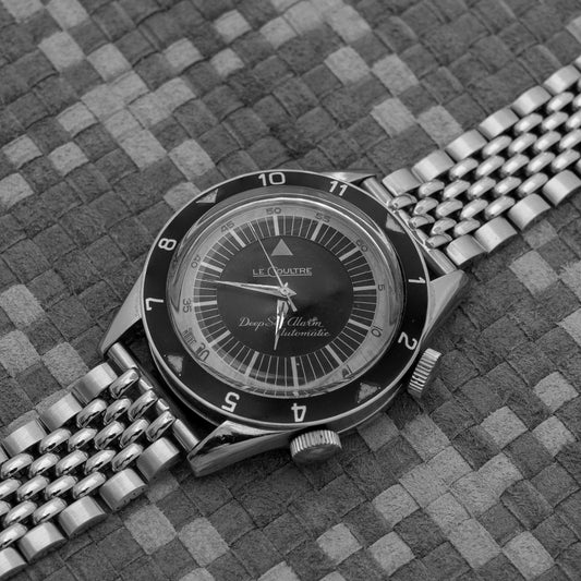 LECOULTRE DEEPSEA E857 USA VERSION BOX, PAPERS AND TAG.