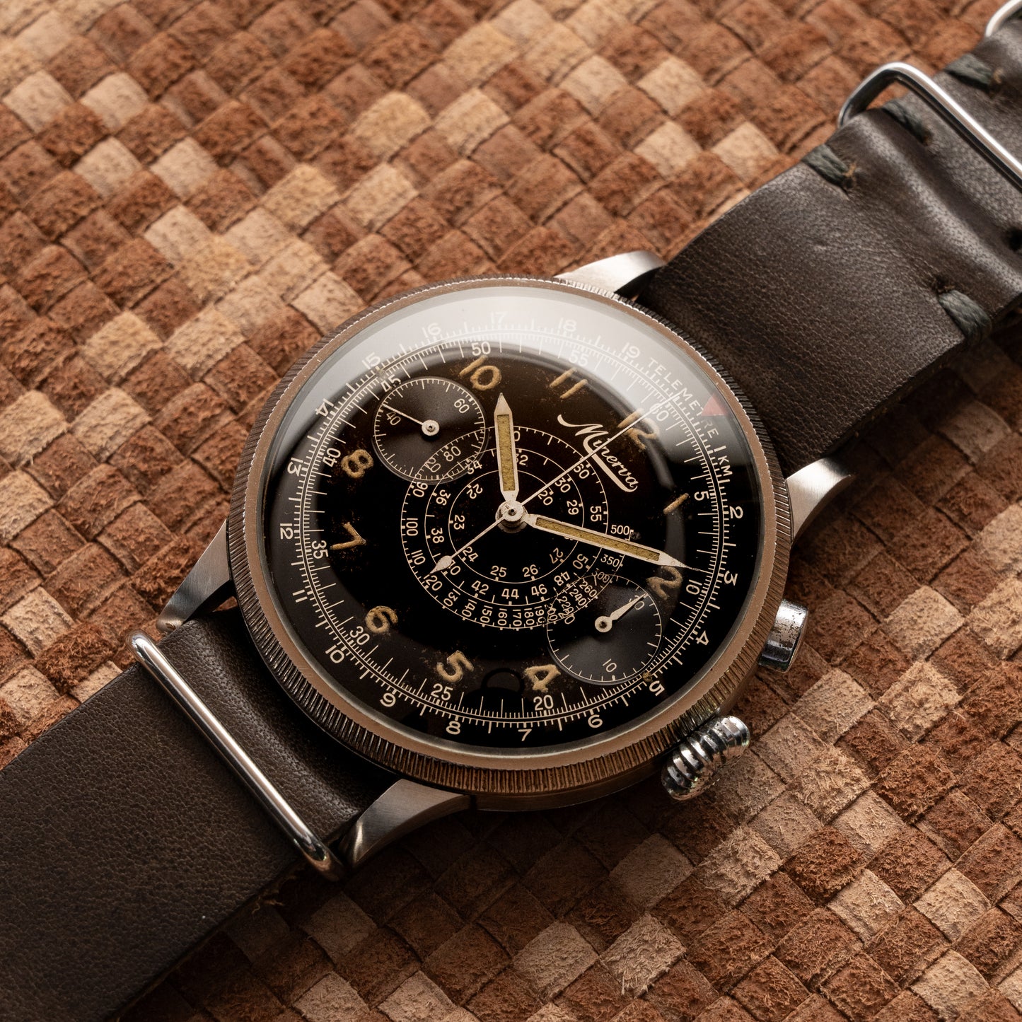 MINERVA IL MINERVONE PILOT WATCH