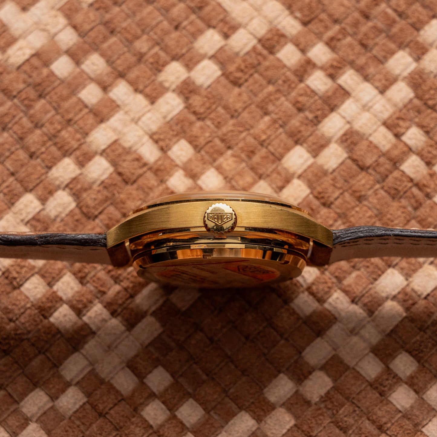 HEUER CARRERA CHRONO REF. 1158 LIKE NEW STICKER