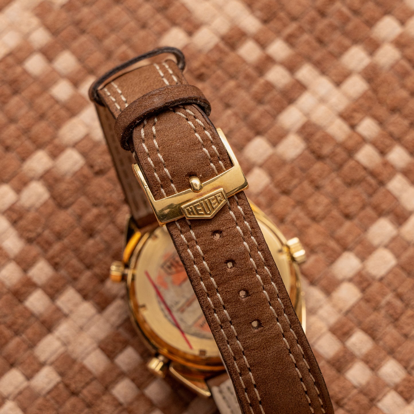 HEUER CARRERA CHRONO REF. 1158 LIKE NEW STICKER