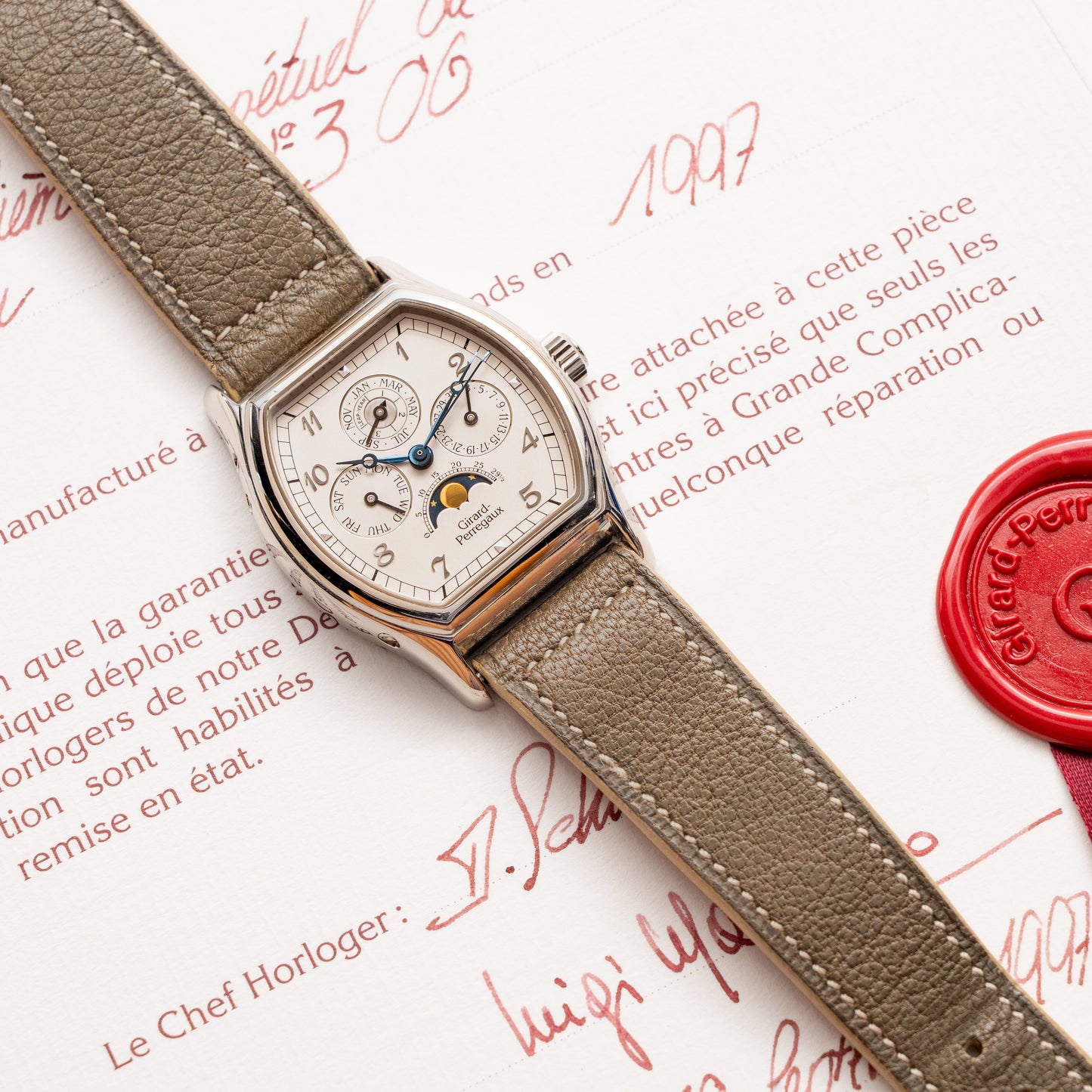 GIRARD-PERREGAUX QUANTIÈME PERPÉTUEL REF. 2740 1990's