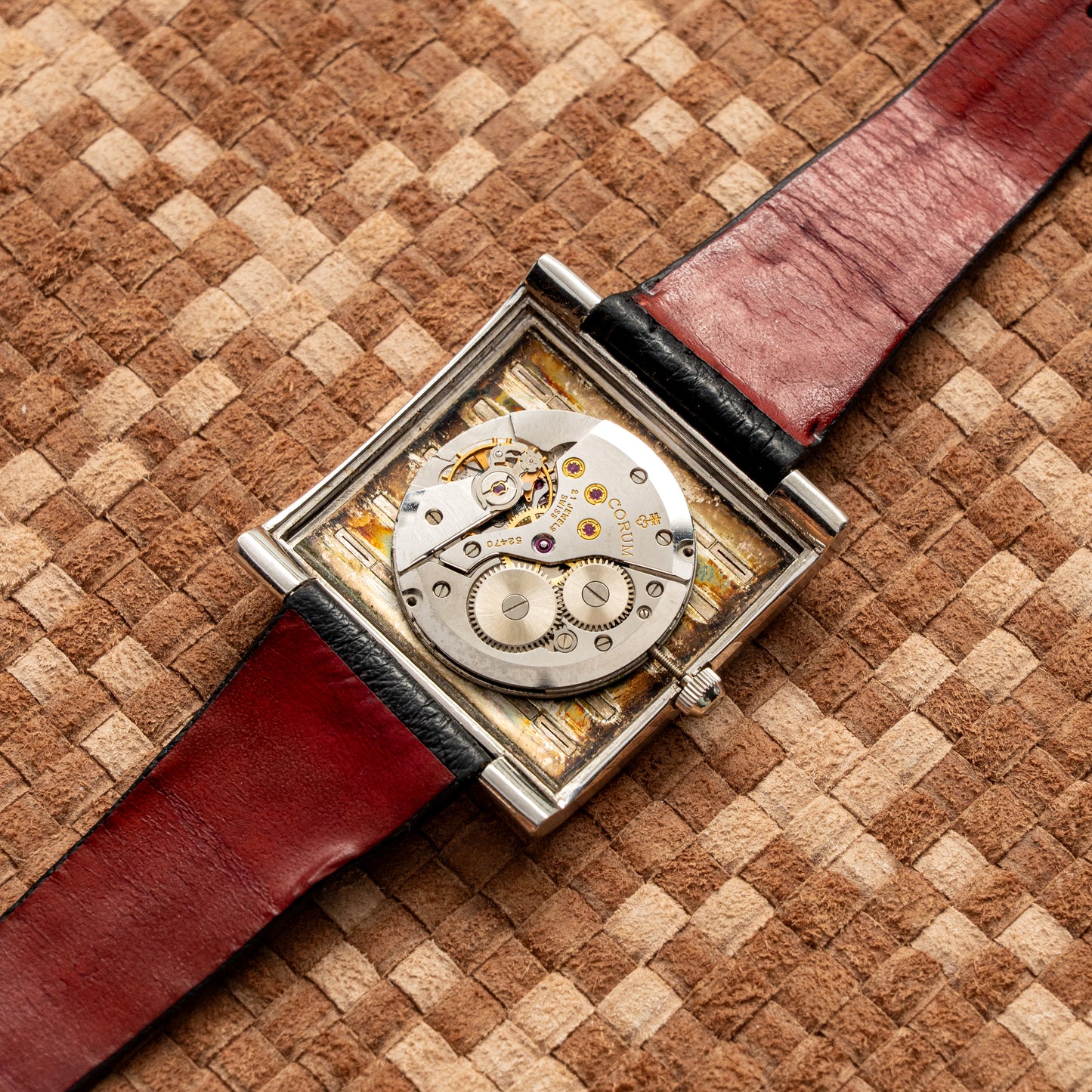 CORUM BUCKINGHAM DIAMOND SET REF.8393