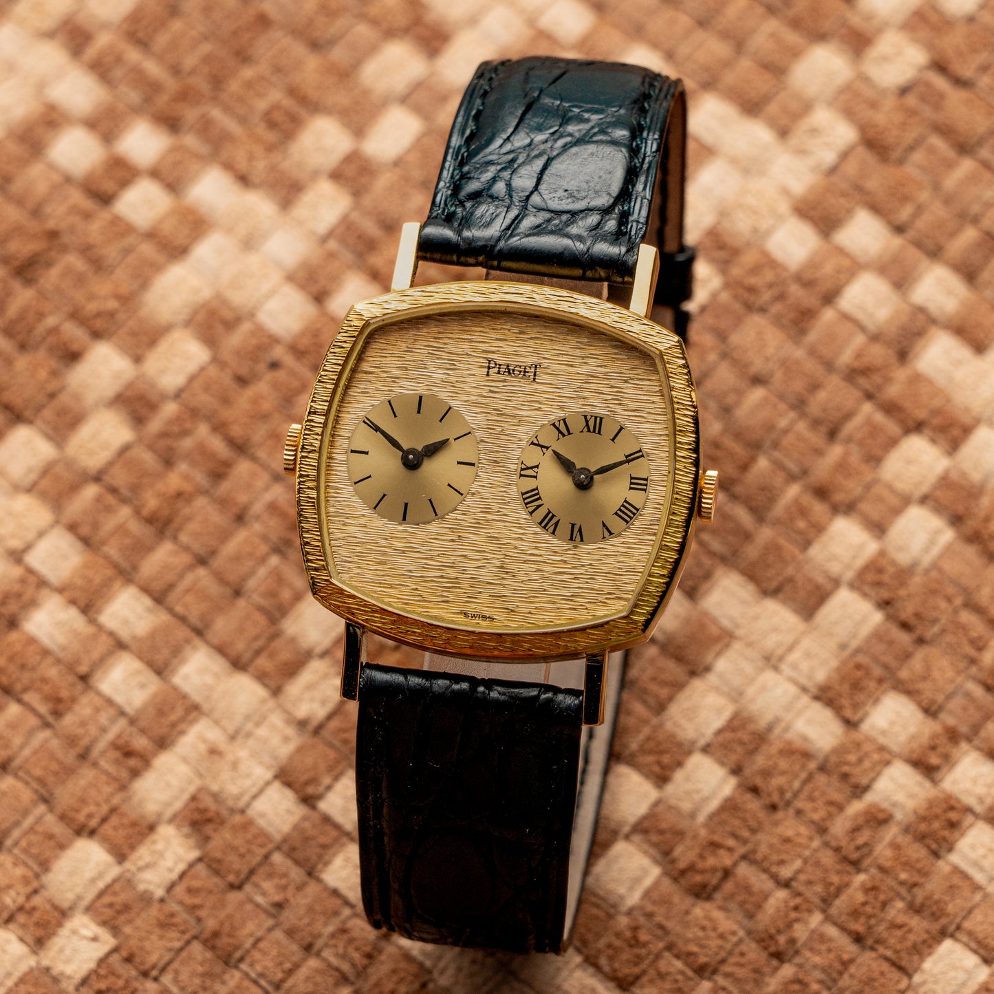PIAGET REF. 612406 DUAL TIME 1970’s