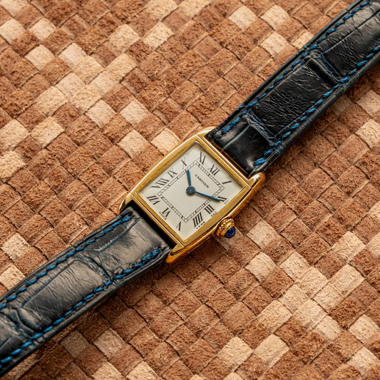 CARTIER TANK RÉVERSIBLE 18K YELLOW GOLD 1970s