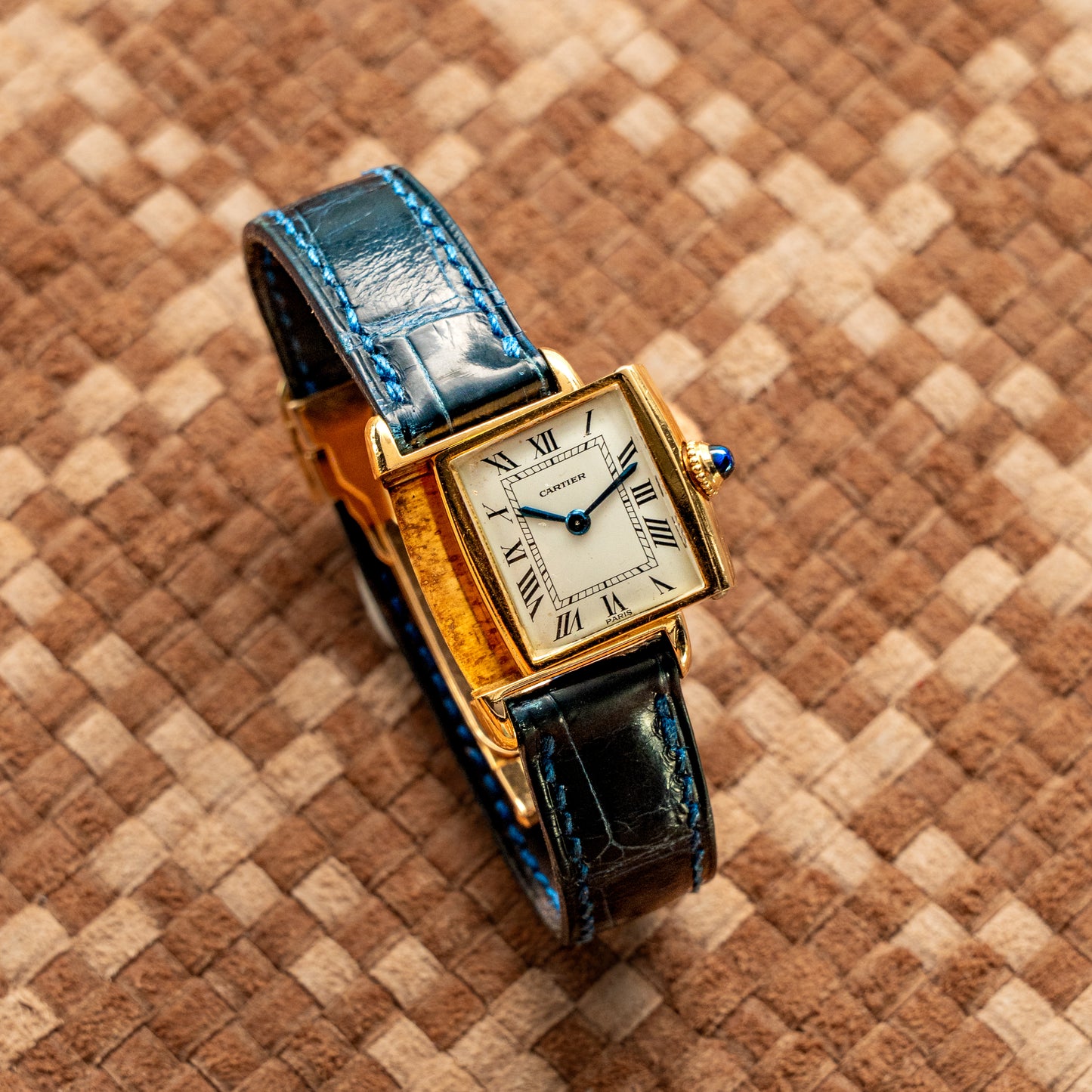 CARTIER TANK RÉVERSIBLE 18K YELLOW GOLD 1970s