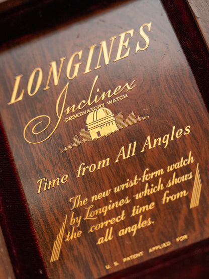 LONGINES INCLINEX REF. 4100 DRIVER WATCH