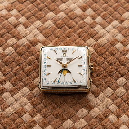 OMEGA COSMIC TRIPLE DATE MOONPHASE REF.3944 1950S