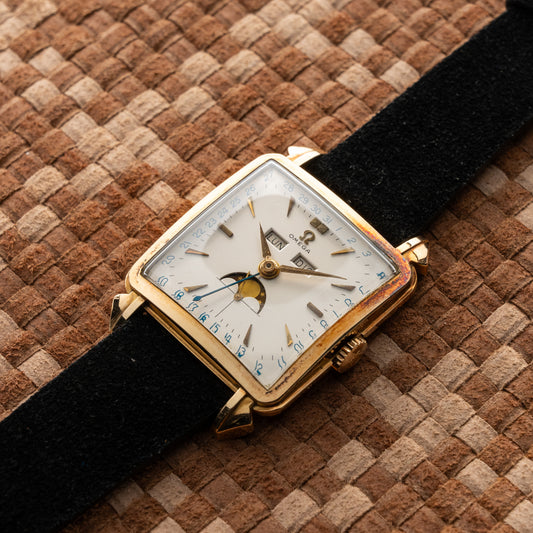 OMEGA COSMIC TRIPLE DATE MOONPHASE REF.3944 1950S