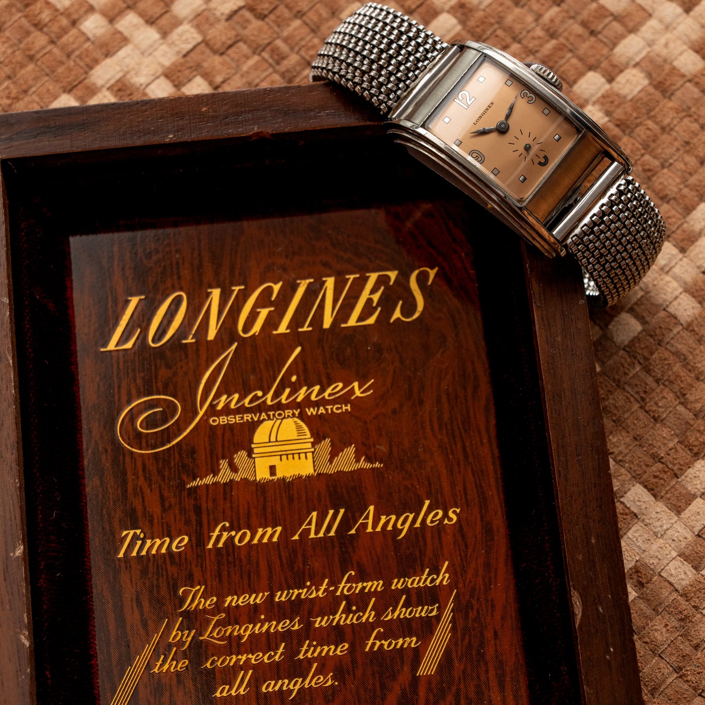 LONGINES INCLINEX REF. 4100 DRIVER WATCH