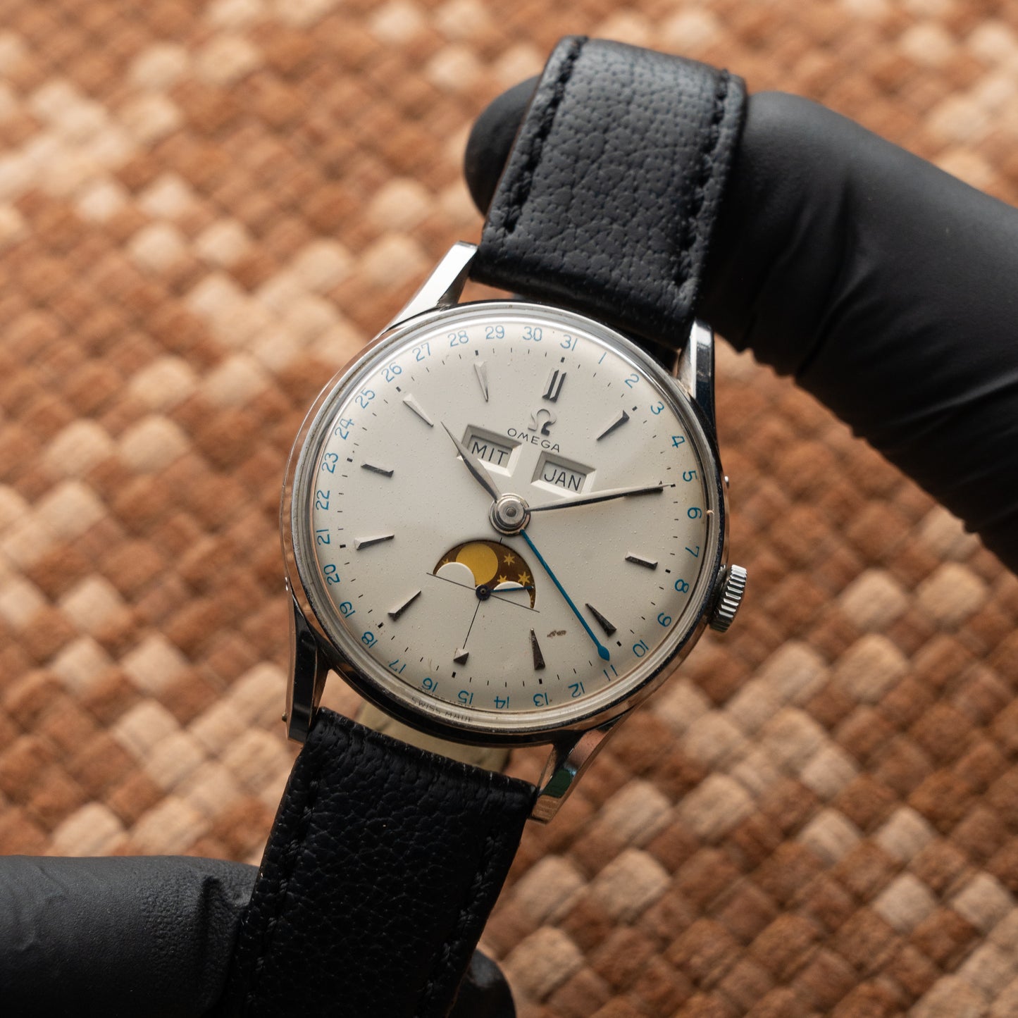 OMEGA COSMIC TRIPLE DATE MOONPHASE REF. 2471/1