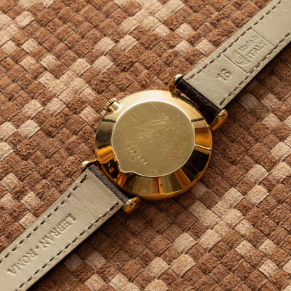 JAEGER-LECOULTRE TRIPLE CALENDAR YELLOW GOLD 1940S