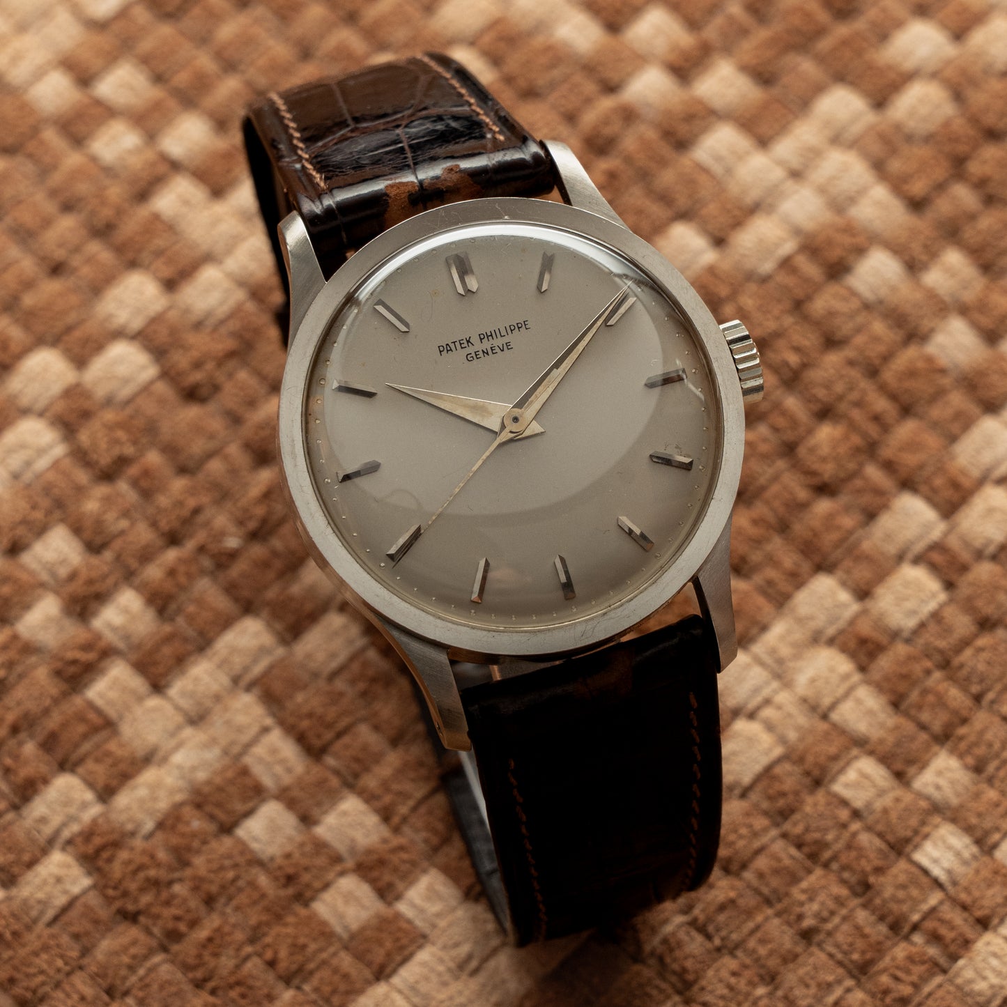 PATEK PHILIPPE CALATRAVA “BIG CALATRAVA” WHITE GOLD REF. 570