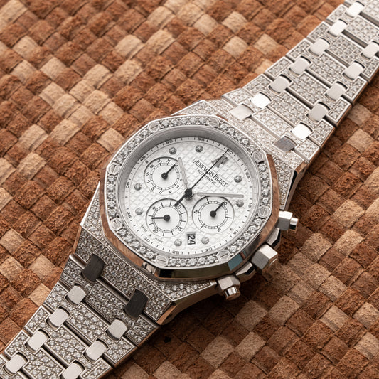 AUDEMARS PIGUET ROYAL OAK REF.25967BC DIAMOND SET