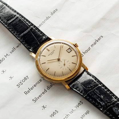 PATEK PHILIPPE CALATRAVA REF. 3445 18K YELLOW GOLD 1960s