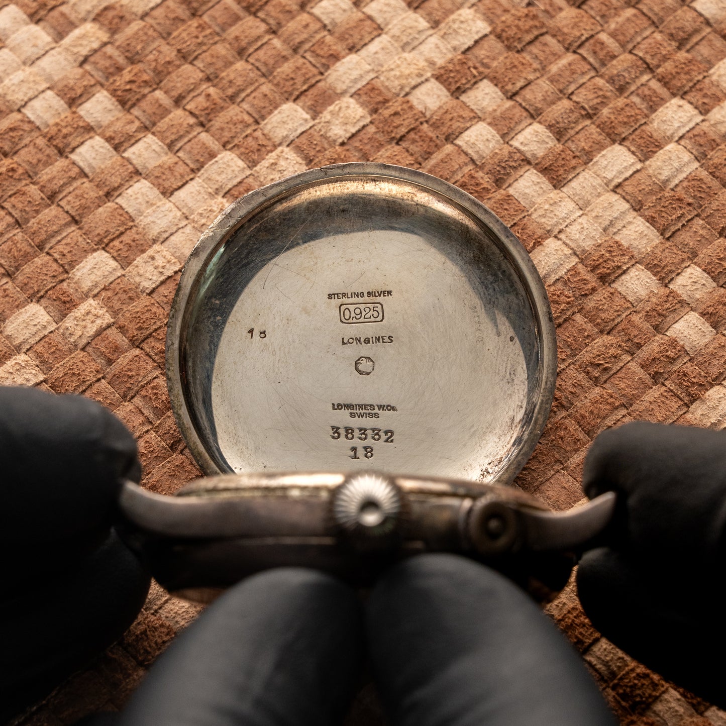 LONGINES WITTNAUER WEEMS SECOND SETTING WATCH REF. 4356 1940S