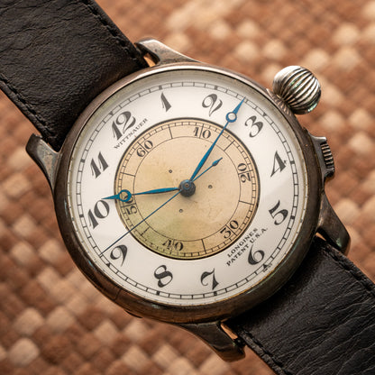 LONGINES WITTNAUER WEEMS SECOND SETTING WATCH REF. 4356 1940S