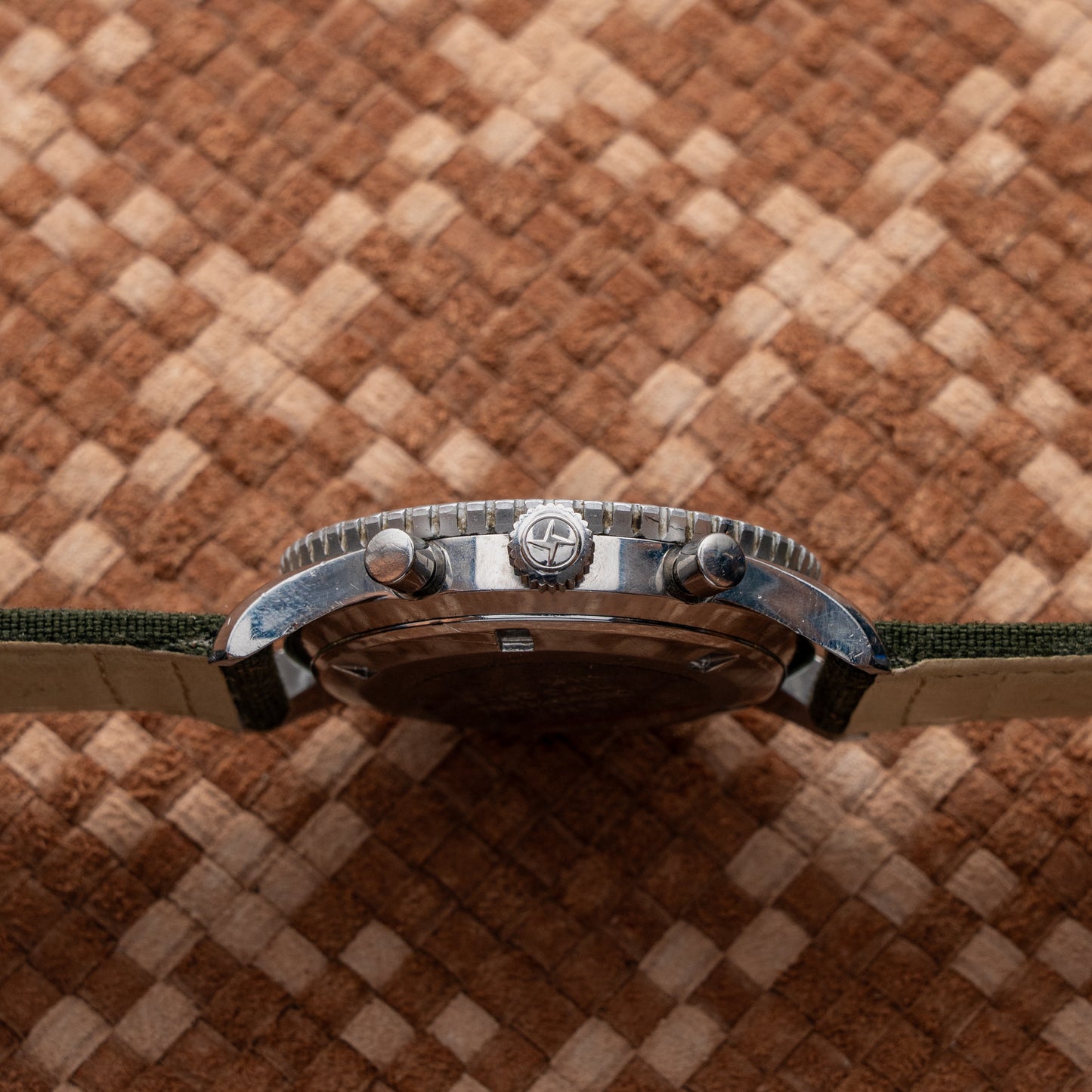 ZENITH ITALIAN MILITARY CHRONOGRAPH CAIRELLI TYPE CP-2 1970s