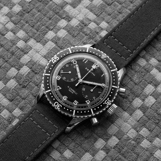ZENITH ITALIAN MILITARY CHRONOGRAPH CAIRELLI TYPE CP-2 1970s