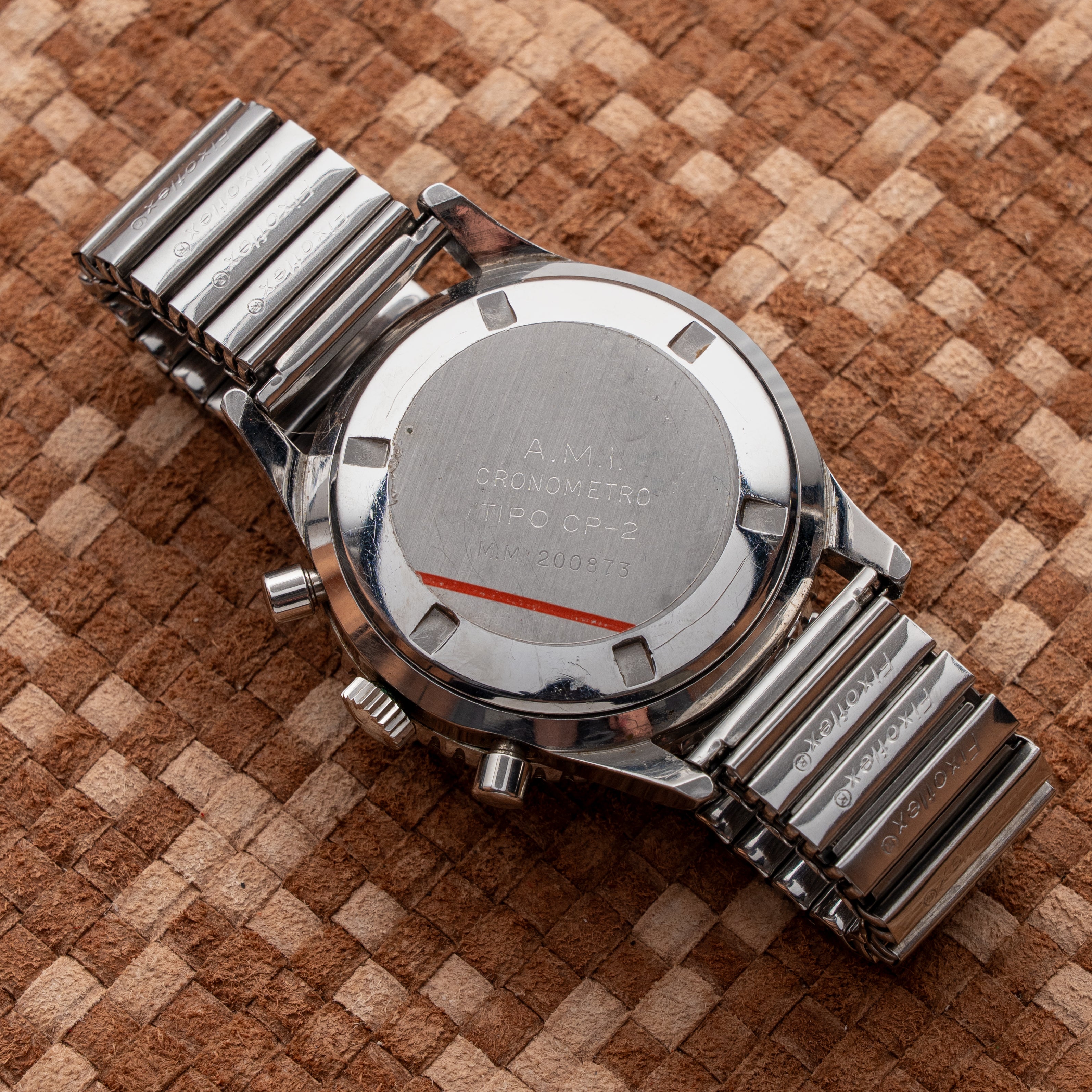 Cairelli Universal Genève CP-2 1960s A.M.I. Military Chronograph