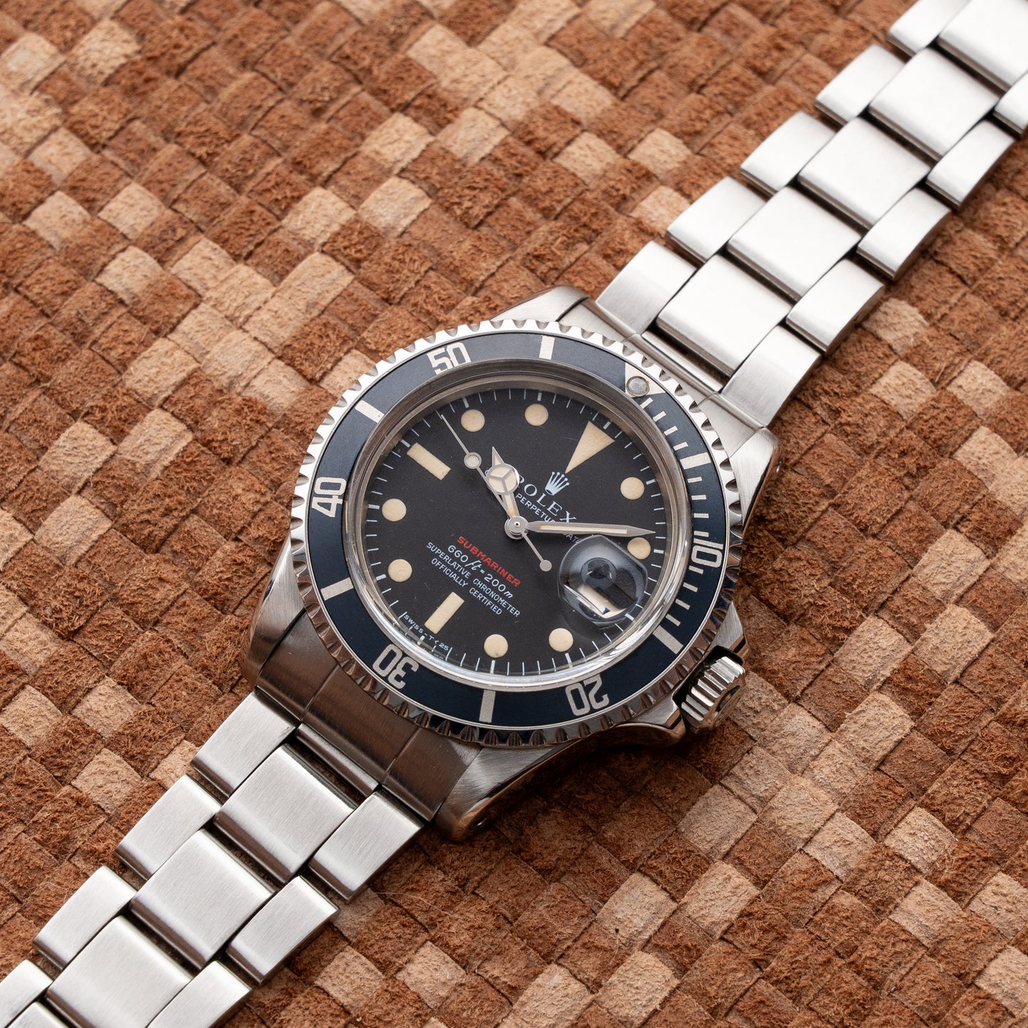 ROLEX SUBMARINER DATE RED SUB MARK IV REF. 1680 1972s