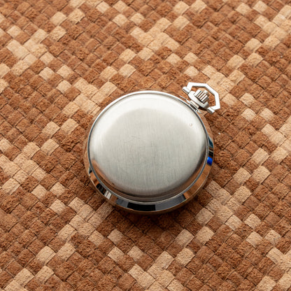 TECHNICUM CANTONAL BIENNE CHRONOGRAPH POCKET WATCH 1940s