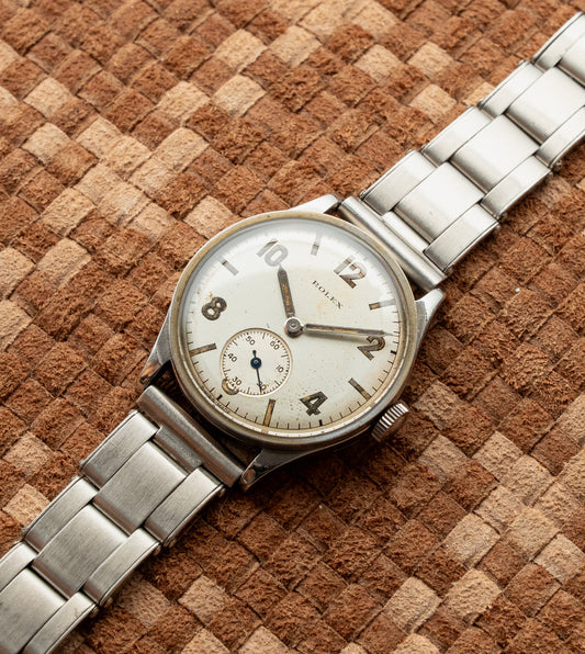 ROLEX CALATRAVA REF. 2318 STAINLESS STEEL 1930's