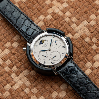 IWC SCHAFFHAUSEN PORTOFINO PERPETUAL CALENDAR REF. IW2050 PLATINUM