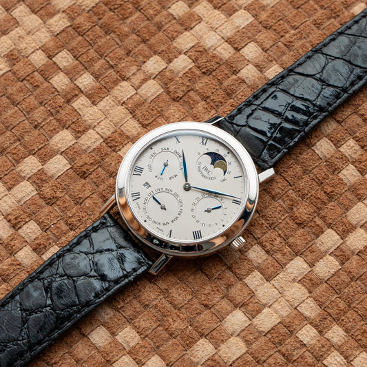 IWC SCHAFFHAUSEN PORTOFINO PERPETUAL CALENDAR REF. IW2050 PLATINUM