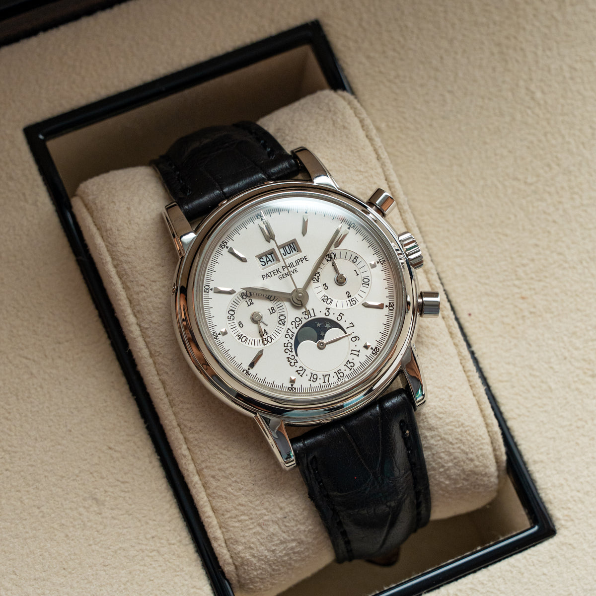 PATEK PHILIPPE REF. 3970EP PERPETUAL CALENDAR CHRONO PLATINUM