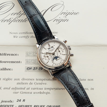 PATEK PHILIPPE REF. 3970EP PERPETUAL CALENDAR CHRONO PLATINUM