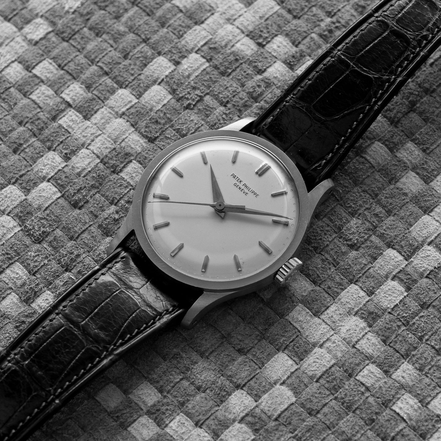 PATEK PHILIPPE CALATRAVA “BIG CALATRAVA” WHITE GOLD REF. 570